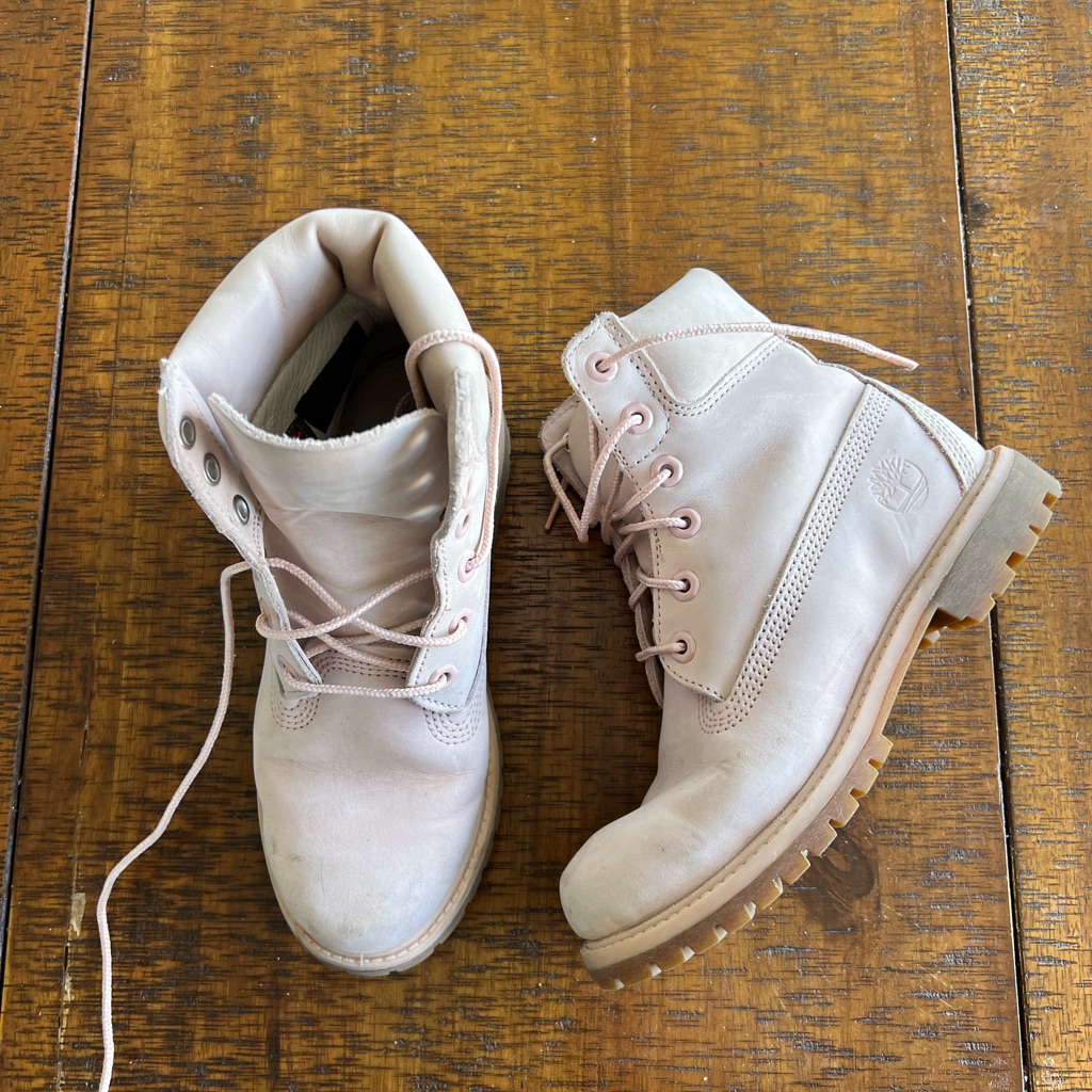 Timberland Pink Boots